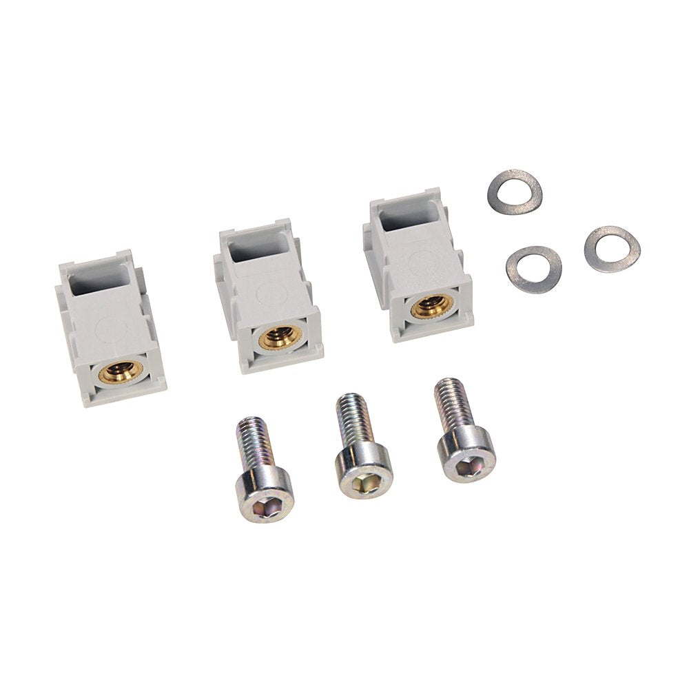 Frame-G, End Cap, 3 Pole, Qty 3