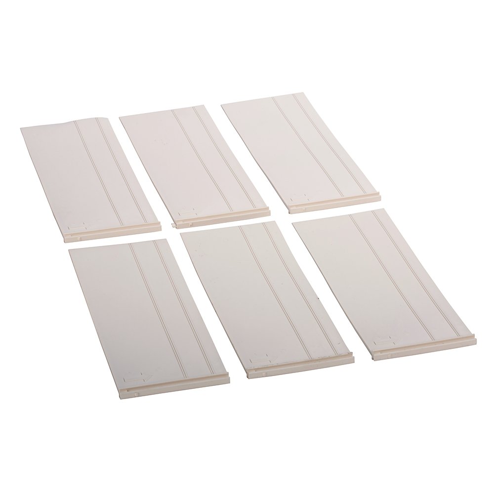 Frame-H-J, Phase Barrier, 4 pole, Qty 6, 3.94 (100mm)