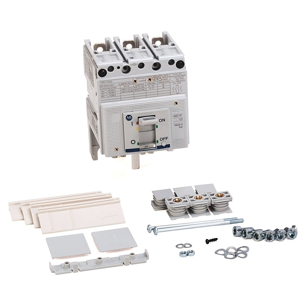 140G - Molded Case Circuit Breaker, H frame, 25 kA Interrupt Rating, LSIG (Electronic DIP Switch), 3 Poles, Rated Current 160 A