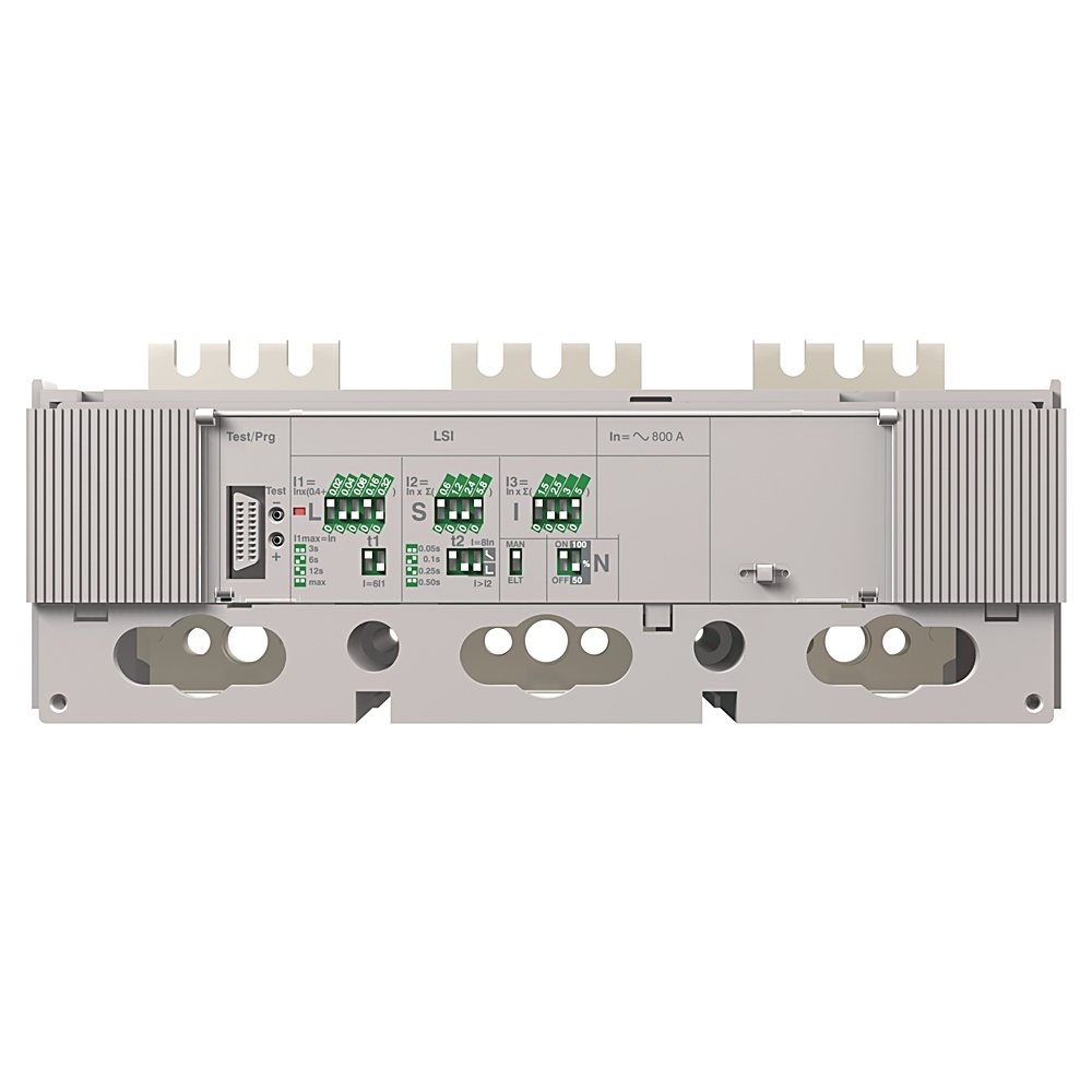 Molded Case Circuit Breaker Trip Unit, 800A, M - Frame, Electronic LSIG - Long & Short Time, High Instantaneous, Ground Fault, Rated Current 600 A