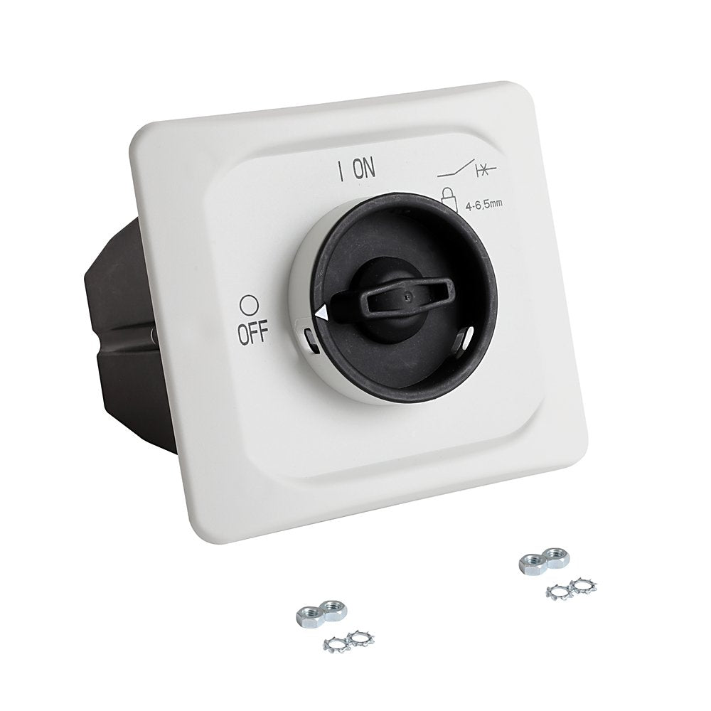 140MP Accessories, IP65 door mounting kits Black Handle