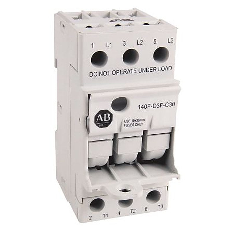 Allen Bradley 200kA Fuse Holder for 10 x 38 mm, 600V
