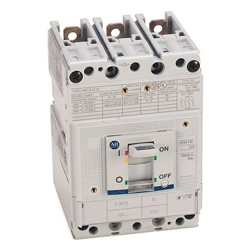 Allen Bradley Molded Case Circuit Breaker 3-Pole 25A, Breaking Capacity 25 kA, DIN Rail