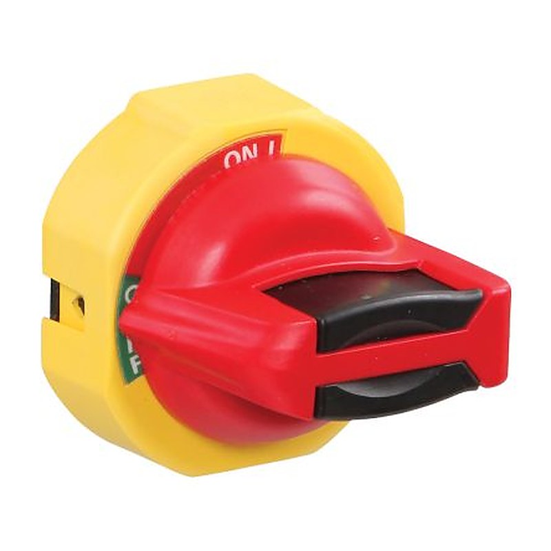 Allen Bradley Yellow, Red Handle, 140MT Series