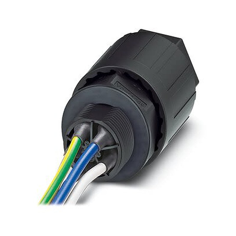 Phoenix Contact Circular Connector, 5 Contacts, Front, M25 Connector, IP68, IP69K, QPD Series