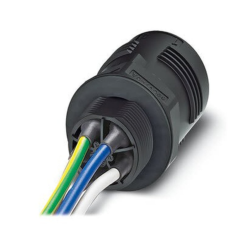 Phoenix Contact Circular Connector, 5 Contacts, Front, M25 Connector, Socket, Female, IP66, IP68, IP69K, QPD Series