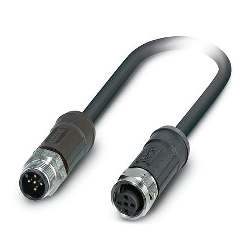 Phoenix Contact Male 5 way Straight to Female 5 way Straight Bus Cable, 5 m