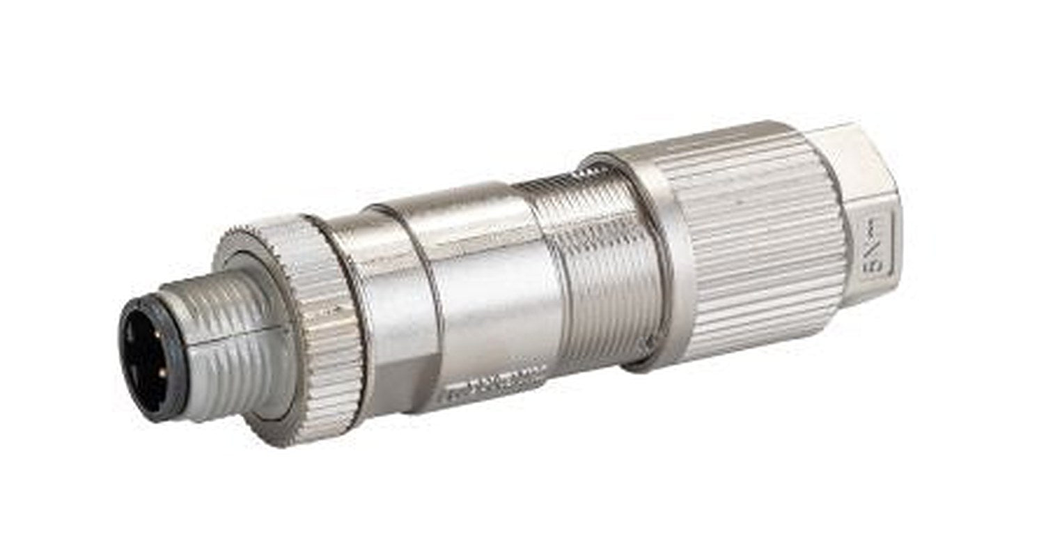 Phoenix Contact Circular Connector, 4 Contacts, M12 Connector, Plug, Male, IP65, IP67, SACC-M12MSD-4QO SH PN Series