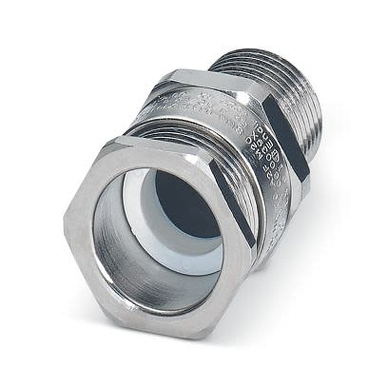 Phoenix Contact G-ESS Series Grey Stainless Steel Cable Gland, M20 Thread, 14 mm min., 6.5 mm max., IP67, IP68, IP66