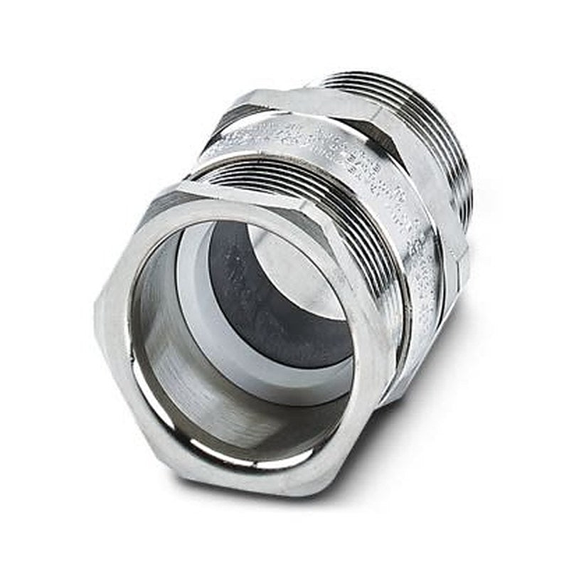 Phoenix Contact 1411 Series Brass Nickel Plated Brass Cable Gland, M32 Thread, 26.3 mm min., 17 mm max., IP68, IP67,