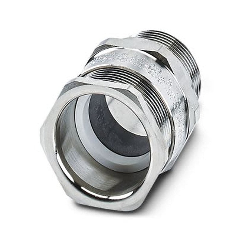 Phoenix Contact G-ESS Series Brass Nickel Plated Brass Cable Gland, M40 Thread, 32.3 mm min., 23.5 mm max., IP66, IP67,