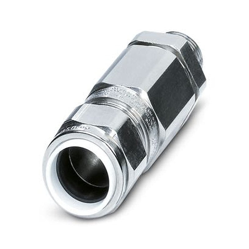 Phoenix Contact 1411 Series Grey Stainless Steel Cable Gland, M50 Thread, 53.1 mm min., 40.4 mm max., IP66, IP67, IP68