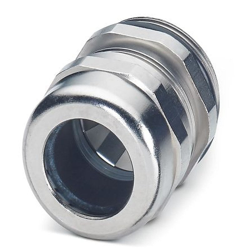 Phoenix Contact G-INSEC Series Silver Brass Cable Gland, M32 Thread, 14 mm min., 21 mm max., IP68