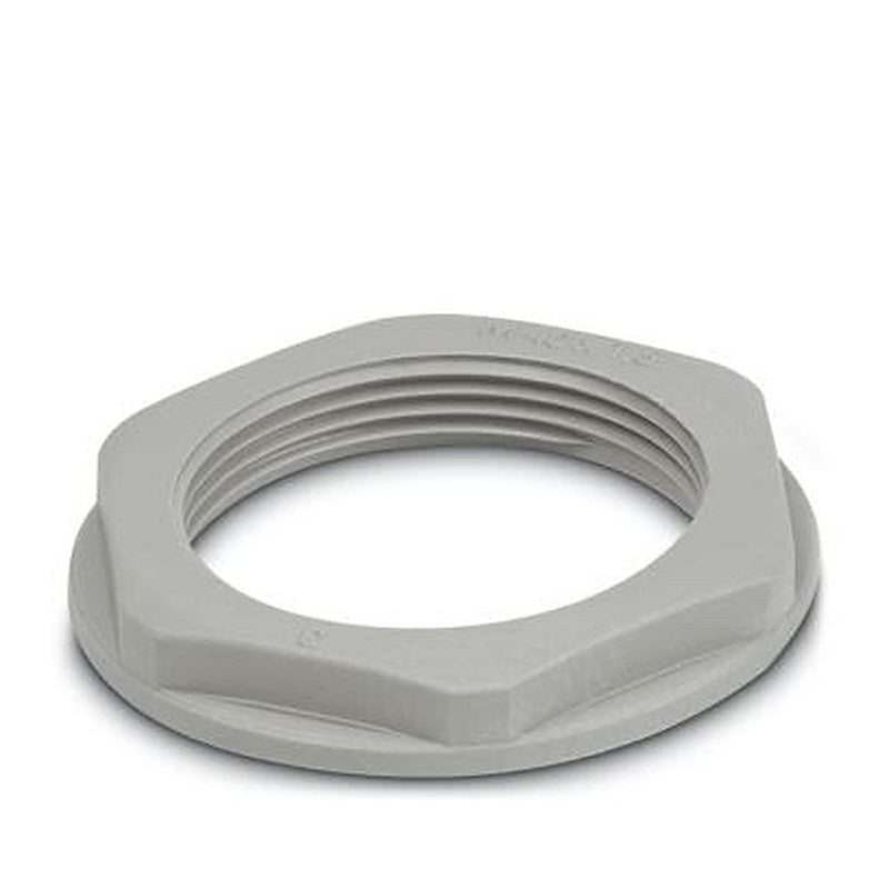 Phoenix Contact Grey, Silver Polyamide Cable Gland Locknut, M40 Thread