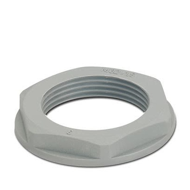 Phoenix Contact Connector Nut Silver Grey Counter Nut, Shell Size 22 mm for use with Circular Connector
