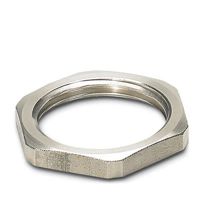 Phoenix Contact Silver Stainless Steel Cable Gland Locknut, M20 Thread