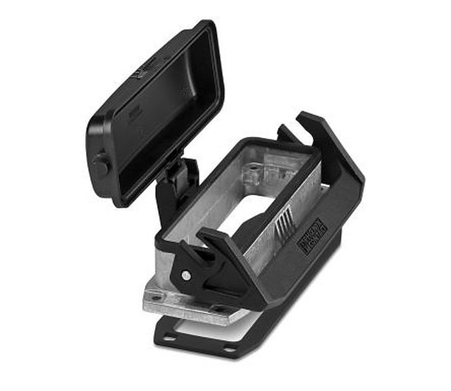 Phoenix Contact HC-STA-B24-BWSC-ELC-AL Series Heavy Duty Power Connector Housing, 1411330
