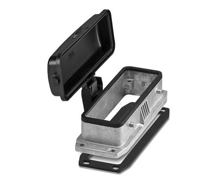 Phoenix Contact HC-STA-B24-BFDC-ELC-AL Series Heavy Duty Power Connector Housing, 1411332