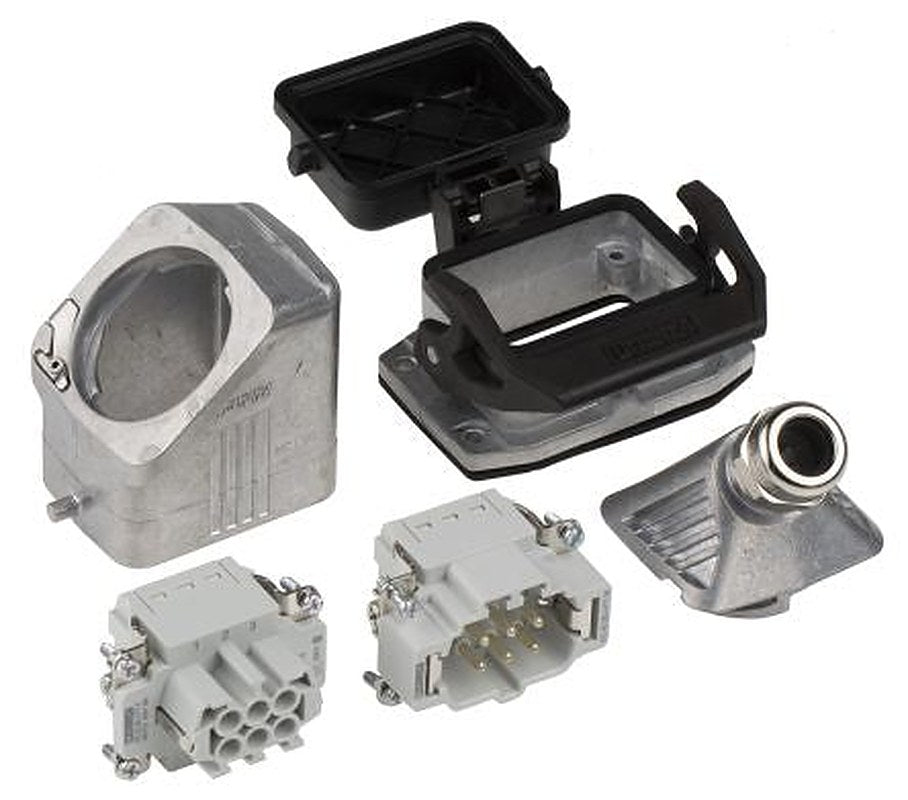 Phoenix Contact, HC, Heavy Duty Power Connector Kit, 6 Way, 16A