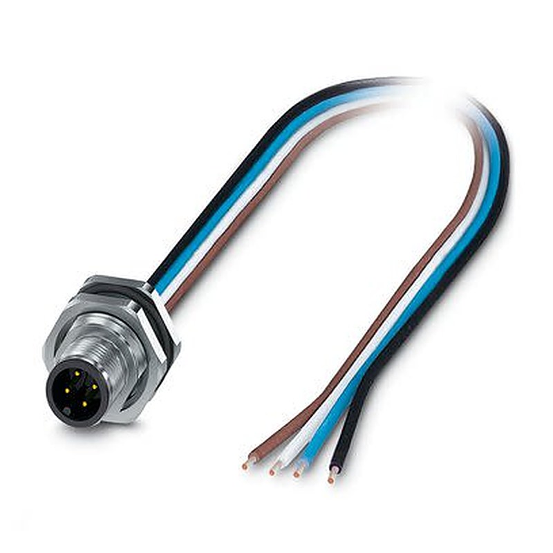 Phoenix Contact, SACC IP65, IP67 Silver Industrial Power Connector, Rated At 4A, 60V