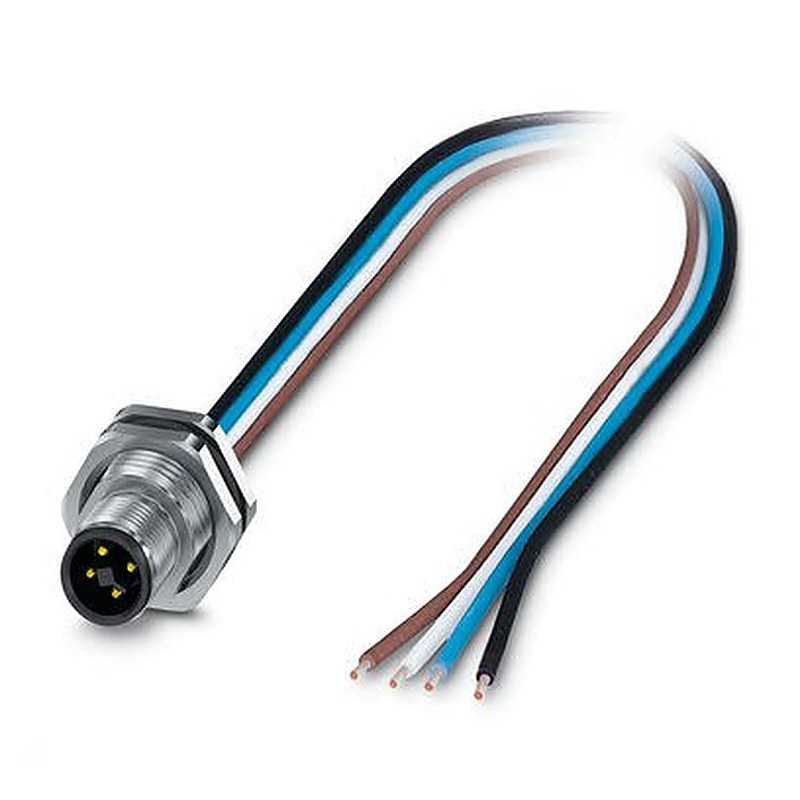 Phoenix Contact, SACC IP67 Silver Industrial Power Connector, 4, Rated At 12A, 63V dc