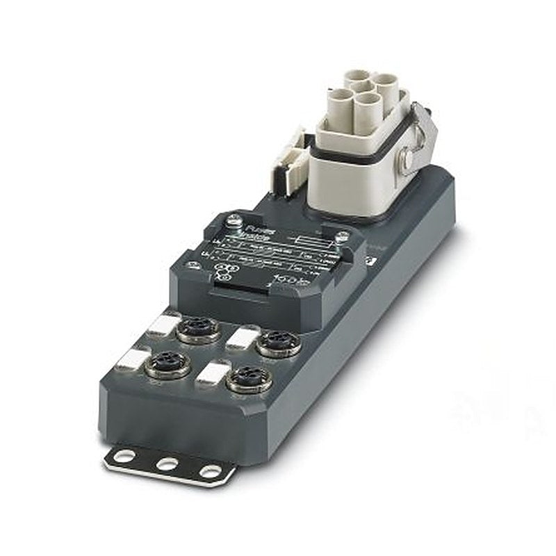 Phoenix Contact Distribution Block, 4 Way, 24V dc, 70A, Black
