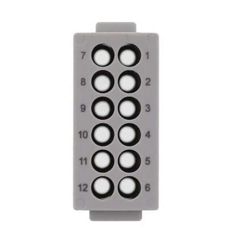 Phoenix Contact HC-M-12 Series Heavy Duty Power Connector Module, 12-Contact, 2 Row, 1414355