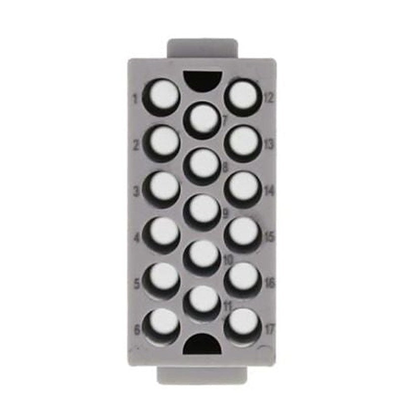 Phoenix Contact HC-M-17 Series Heavy Duty Power Connector Module, 17-Contact, 2 Row, 1414356