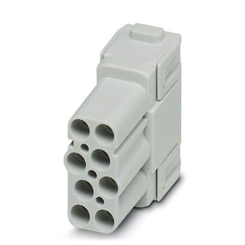 Phoenix Contact HC-M-08 Series Heavy Duty Power Connector Module, 8-Contact, 2 Row, 1414371