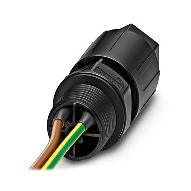 Phoenix Contact Circular Connector, 3 Contacts, Front, M20 Connector, Plug, Male, IP68, IP69K, QPD Series