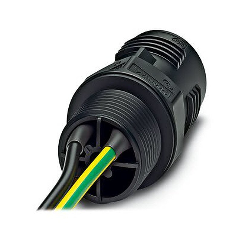 Phoenix Contact Circular Connector, 3 Contacts, Front, M20 Connector, IP66, IP68, IP69K, QPD Series