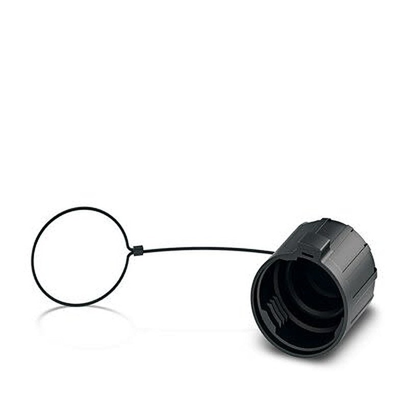 Phoenix Contact Black Protective Cap, Shell Size 29.9 x 25.4 mm for use with QUICKON Connection