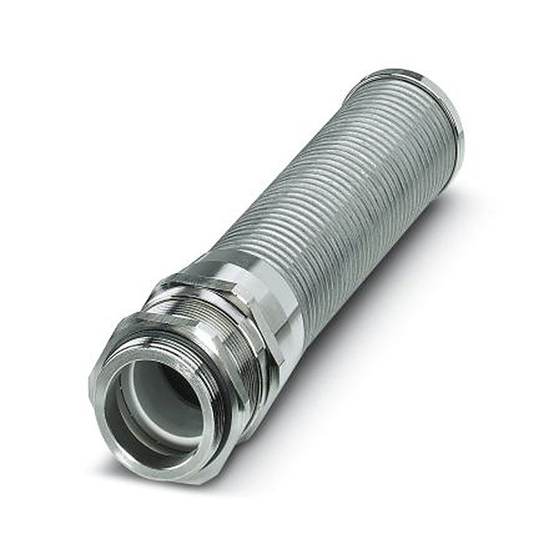 Phoenix Contact 14151 Series Silver Brass Cable Gland, M40 Thread, 16 mm min., 28 mm max., IP68, IP69