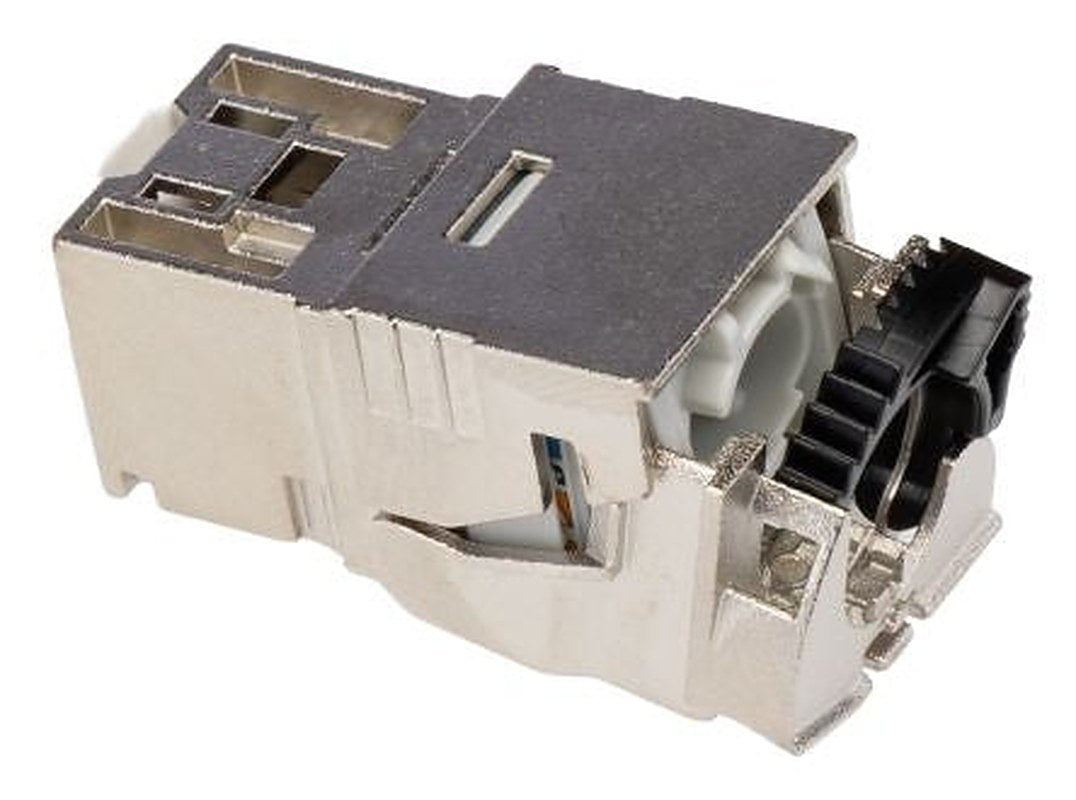Phoenix Contact CUC-I-J1ZNI-S/R4IDC8 Series RJ45 Connector Female, Snap-in, Cat6a Shielded Straight 1 Port 8 Way