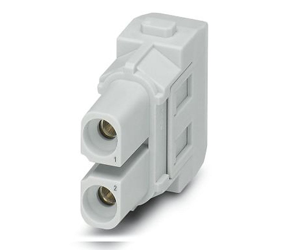 Phoenix Contact Heavy Duty Power Connector Module, 40A, HC-M-02 Series Female, 2 Contacts