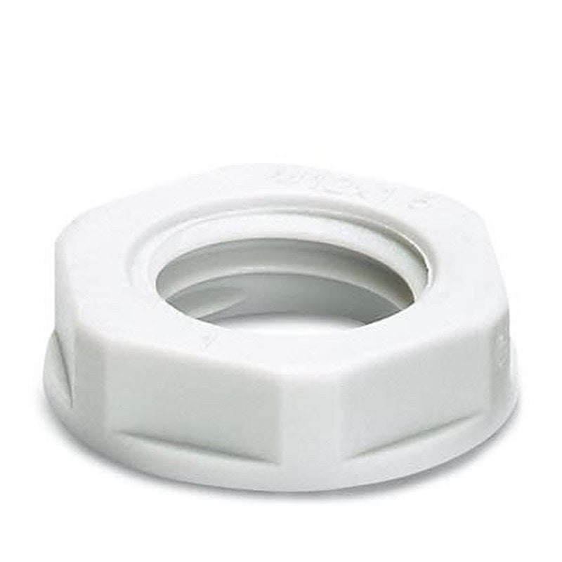 Phoenix Contact Light Grey Polyamide 66 Cable Gland Locknut, M12 Thread