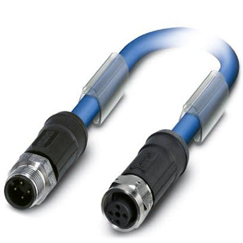 Phoenix Contact Male 3 way M12, Straight to Female M12, Straight Bus Cable, 20 m
