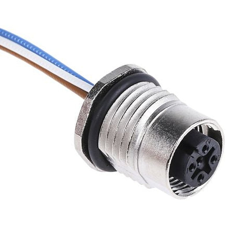 Phoenix Contact Female 4 way M12 to Unterminated Sensor Actuator Cable, 500 mm