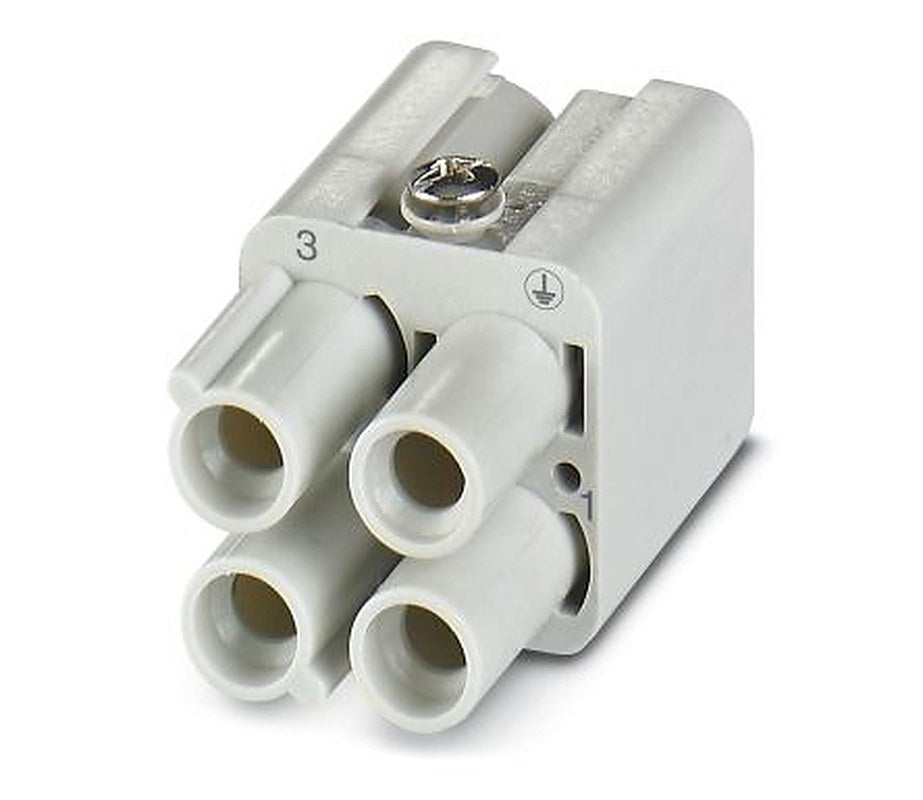 Phoenix Contact Heavy Duty Power Connector Insert, 40A, HC Series Female, 3 Contacts
