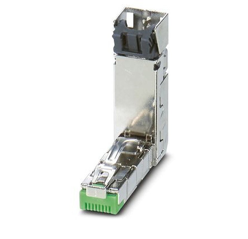 Phoenix Contact CUC-IND-C1ZNI-B/R4IP8 Series RJ45 Connector Male, Cable, Cat5 Shielded Right Angle 1 Port 8 Way