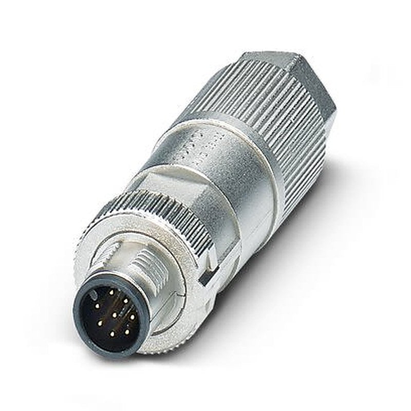 Phoenix Contact Circular Connector, 8 Contacts, Cable, M12 Connector, Plug, Male, IP65, IP67, SACC Series