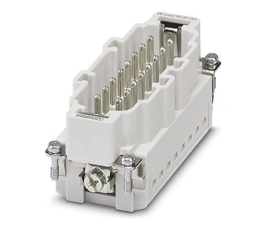 Phoenix Contact Heavy Duty Power Connector Insert, 16A, HC Series Male, 16 Contacts