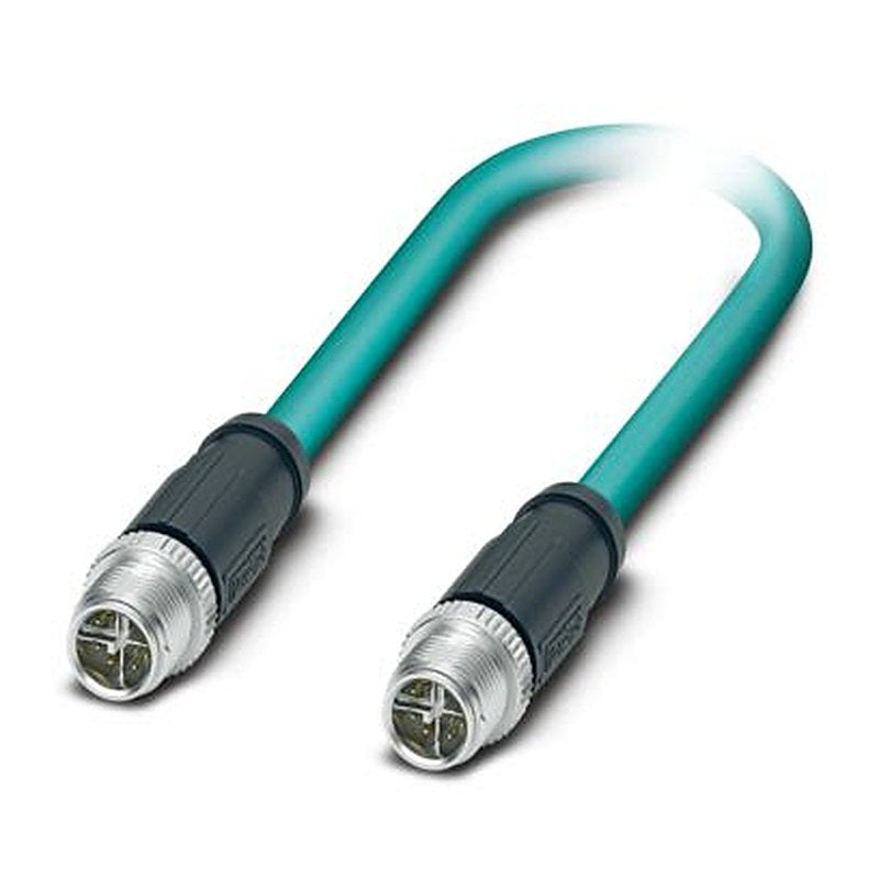 Phoenix Contact M12, 3 m Ethernet Cable Screened Polyurethane Sheath