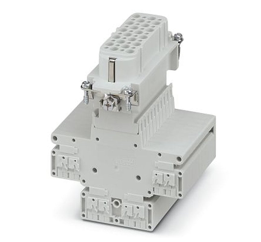 Phoenix Contact HEAVYCON Series Terminal Block Connector, 40-Way, 16AWG, 20 AWG Wire, 10A Push-in