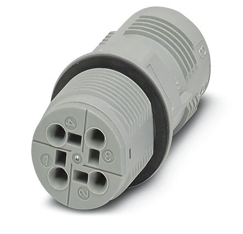 Phoenix Contact Circular Connector, 4 Contacts, Panel Mount, M25 Connector, Socket, Female, IP66, IP68, IP69K, QPD