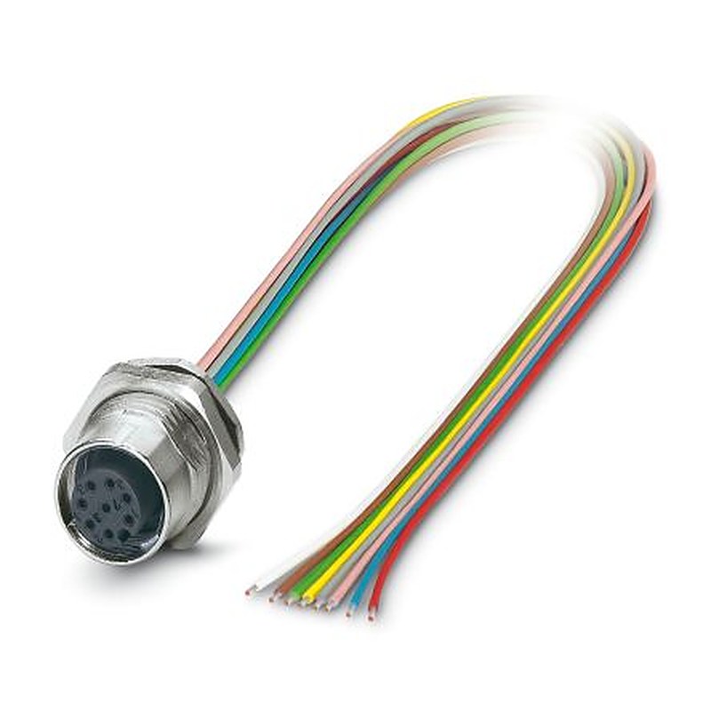 Phoenix Contact Circular Connector, 8 Contacts, Plug-in, M12 Connector, Socket, Female, IP65, IP67, SACC Series
