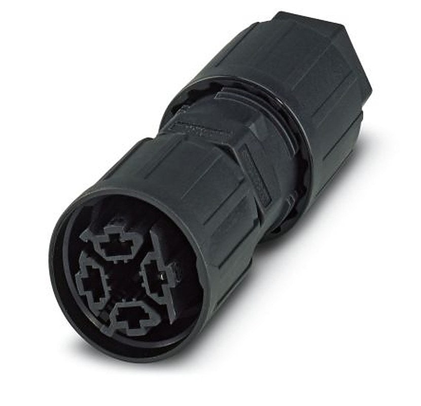 Phoenix Contact Circular Connector, 4 Contacts, Cable, Plug, Socket, IP66, IP68, IP69K, QPD Series