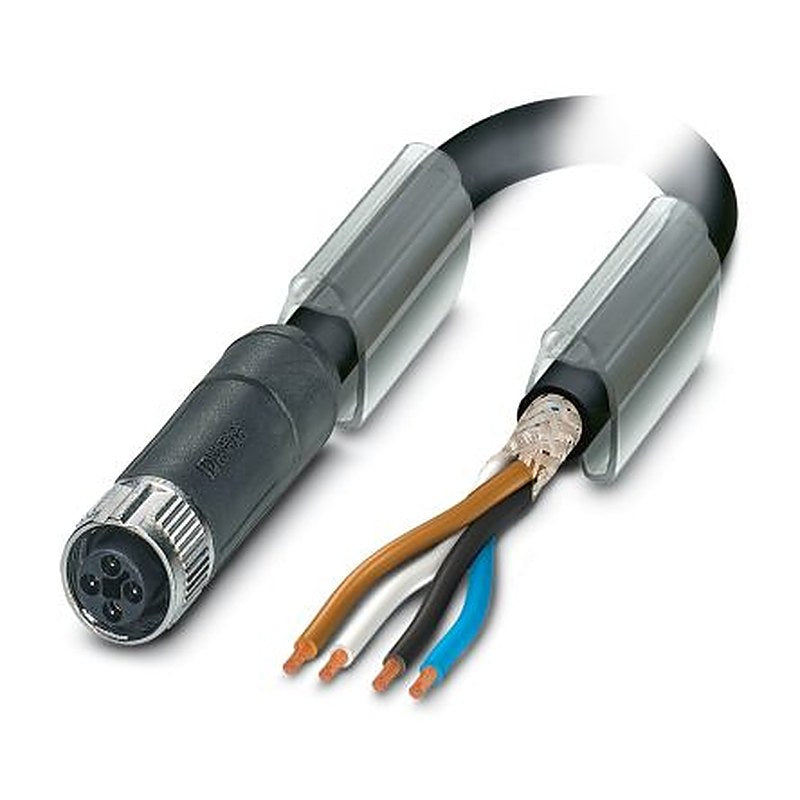 Phoenix Contact 4 way Straight to Female 4 way Unterminated Sensor Actuator Cable, 1.5 m