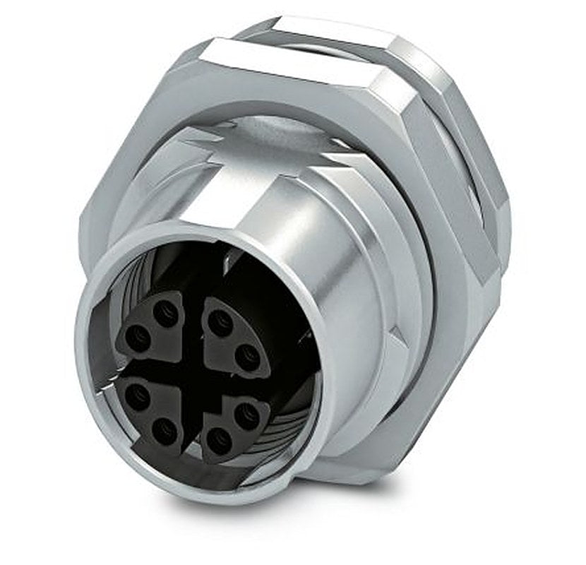 Phoenix Contact Circular Connector, 8 Contacts, Rear, M16 Connector, Socket, Female, IP67, SACC Series