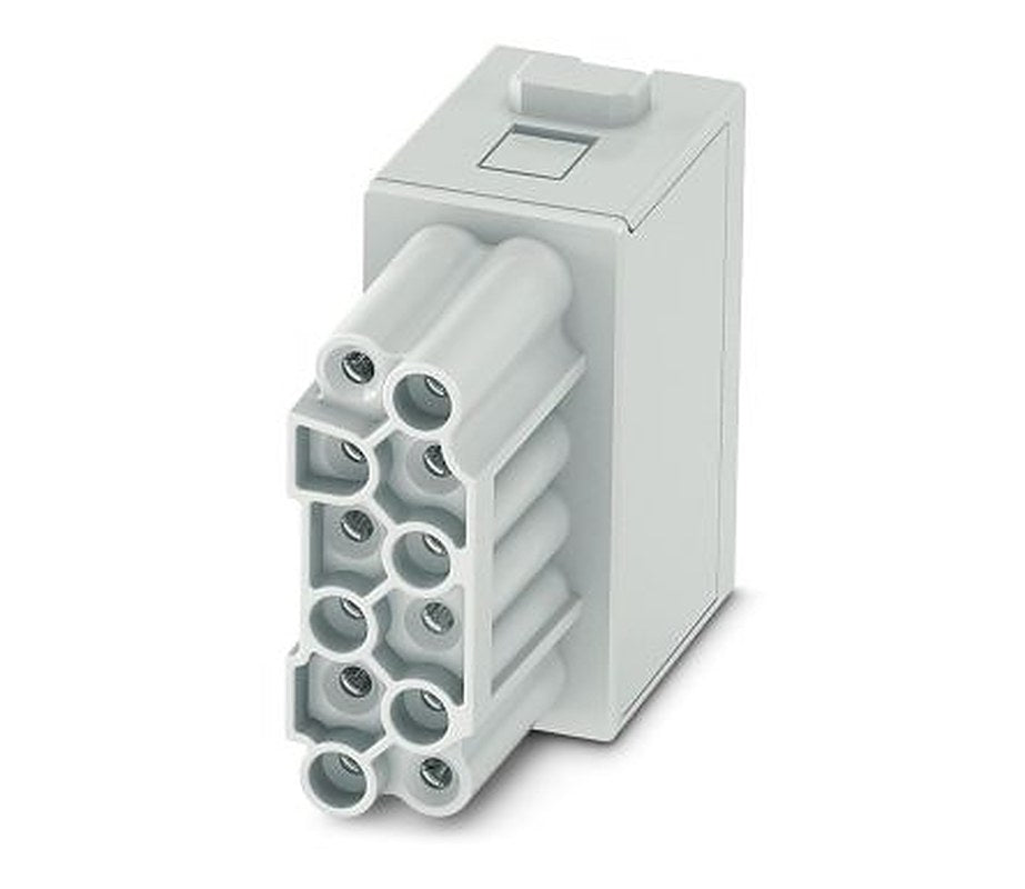 Phoenix Contact Heavy Duty Power Connector Module, 10A, HC-M-12 Series Female, 12 Contacts